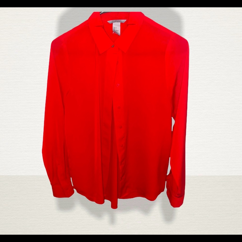Button up Shirt!! Red